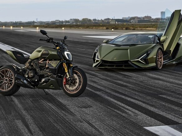 2021 Ducati Diavel 1260 S, зелёный, 12750000 рублей - вид 10