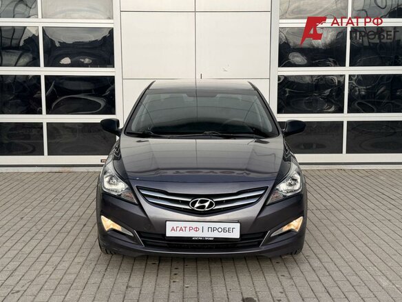 2014 Hyundai Solaris I, серый, 880000 рублей - вид 1