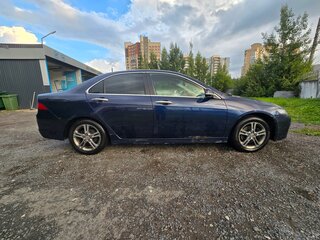 2007 Honda Accord VII Рестайлинг, синий, 530000 рублей, вид 2