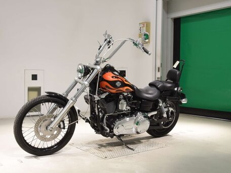 2013 Harley-Davidson Dyna Wide Glide, чёрный, 720200 рублей, вид 5