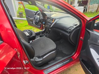 2014 Hyundai Solaris I Рестайлинг, красный, 770000 рублей, вид 5