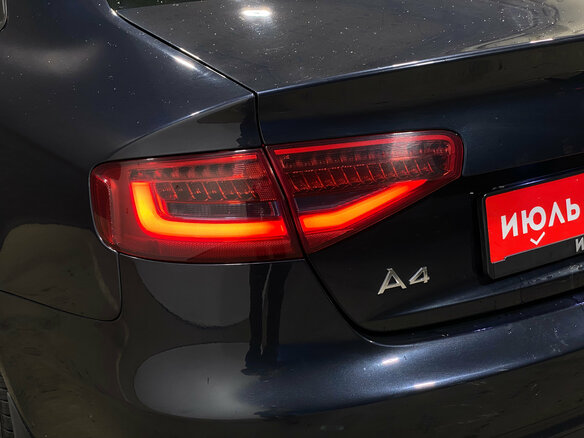 2012 Audi A4 IV (B8) Рестайлинг, чёрный, 1160000 рублей - вид 6