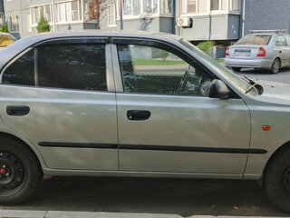 2004 Hyundai Accent ТагАЗ II, серебристый, 340000 рублей, вид 3