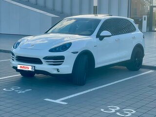 2011 Porsche Cayenne Diesel II (958), белый, 2100000 рублей, вид 2