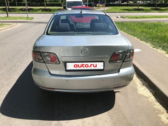 2006 Mazda 6 I (GG) Рестайлинг, серебристый, 490000 рублей - вид 1