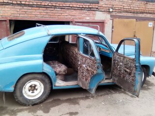 1956 ГАЗ М-20 «Победа», чёрный, 500000 рублей, вид 2