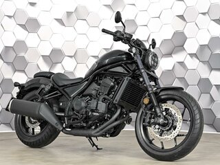 2024 Honda CMX 1100 Rebel, чёрный, 1377000 рублей, вид 1