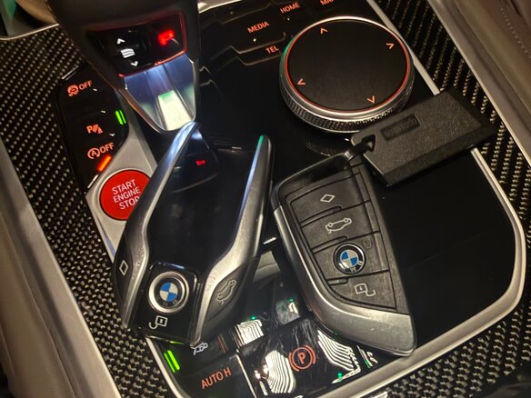 2021 BMW X4 20d II (G02) Рестайлинг, серый - вид 7