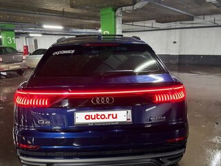 2020 Audi Q8 50 TDI I (4M), синий, 8720000 рублей, вид 3
