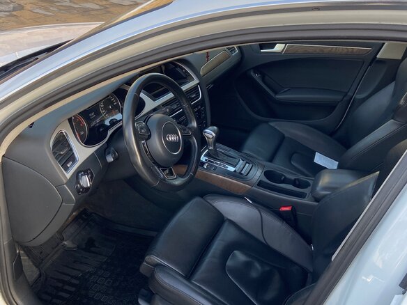 2015 Audi A4 IV (B8) Рестайлинг, белый, 1435000 рублей - вид 13