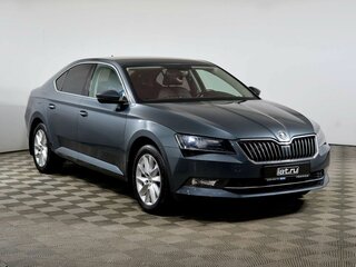 2017 Skoda Superb III, серый, 1655000 рублей, вид 3