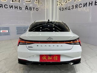2022 Hyundai Elantra VII (CN7), белый, 1650000 рублей, вид 5