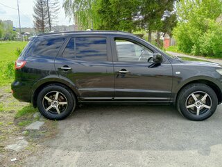 2006 Hyundai Santa Fe II, чёрный, 739000 рублей, вид 2