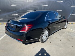 2019 Mercedes-Benz S-Класс 350 d Long VI (W222, C217) Рестайлинг, чёрный, 5700000 рублей, вид 2