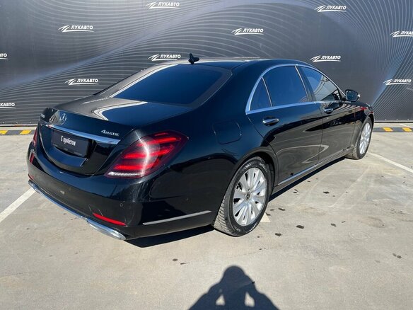 2019 Mercedes-Benz S-Класс 350 d Long VI (W222, C217) Рестайлинг, чёрный, 5700000 рублей - вид 1