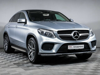 2015 Mercedes-Benz GLE Coupe 400 I (C292), серебристый, 3299000 рублей, вид 3