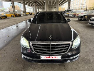 2018 Mercedes-Benz S-Класс 350 d Long VI (W222, C217) Рестайлинг, чёрный, 3990000 рублей, вид 1