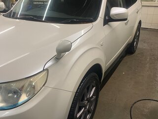 2009 Subaru Forester III, белый, 700000 рублей, вид 1