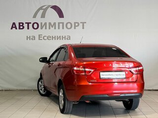 2017 Lada (ВАЗ) Vesta I, красный, 840000 рублей, вид 4