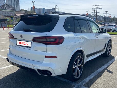2020 BMW X5 30d IV (G05/G18), белый, 7490000 рублей, вид 5
