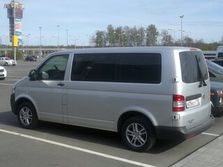 2014 Volkswagen Caravelle T5 Рестайлинг, серебристый, 3099000 рублей, вид 2