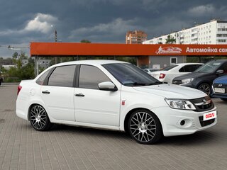 2012 Lada (ВАЗ) Granta I, белый, 620000 рублей, вид 4