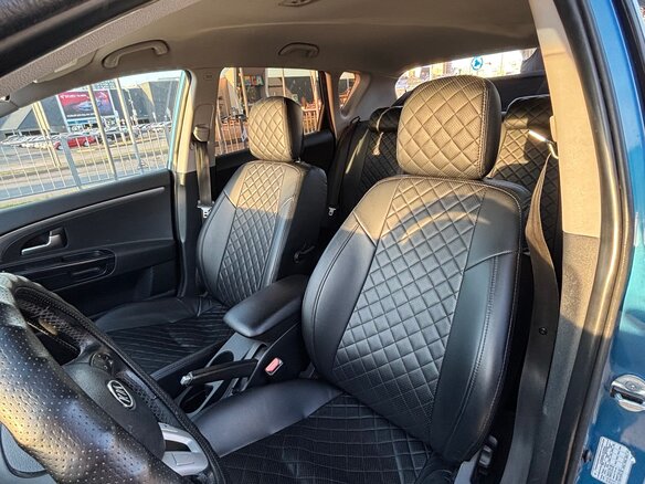 2010 Kia Ceed I Рестайлинг, синий, 550000 рублей - вид 9
