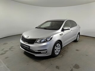 2017 Kia Rio III Рестайлинг, серебристый, 970000 рублей, вид 1