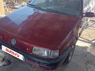 1989 Volkswagen Passat B3, красный, 115000 рублей, вид 2