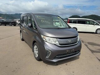 2016 Honda Stepwgn V, серый, 1270000 рублей, вид 1