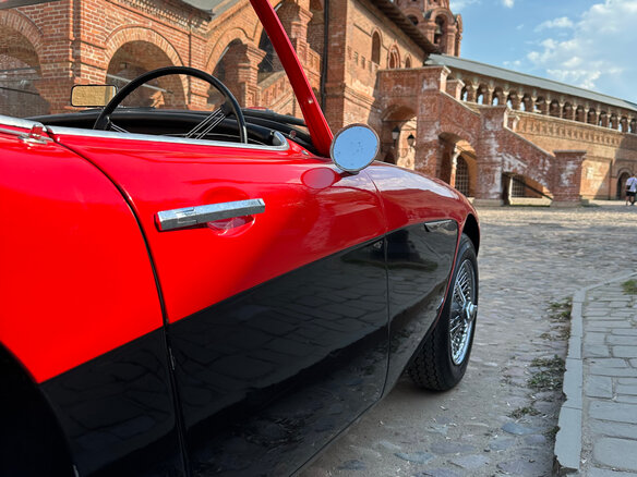 1960 Austin Healey 3000 5-speed I (BN7, BT7), красный, 6000000 рублей - вид 5