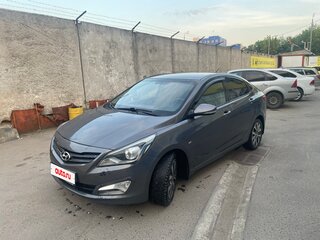 2015 Hyundai Solaris I Рестайлинг, серый, 800000 рублей, вид 1