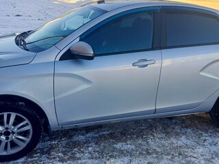 2016 Lada (ВАЗ) Vesta I, серебристый, 530000 рублей, вид 4