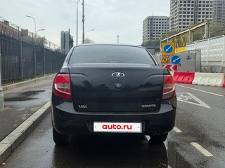 2013 Lada (ВАЗ) Granta I, синий, 188000 рублей, вид 4