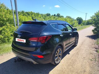 2017 Hyundai Santa Fe III Рестайлинг, чёрный, 2200000 рублей, вид 2