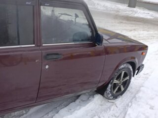 2008 Lada (ВАЗ) 2107, пурпурный, 200000 рублей, вид 4