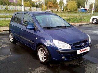 2007 Hyundai Getz I Рестайлинг, синий, 470000 рублей, вид 3