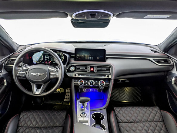 2022 Genesis G70 I Рестайлинг, синий, 4000000 рублей - вид 13