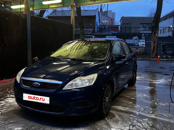 2011 Ford Focus II Рестайлинг, синий