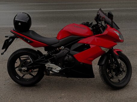 2011 Kawasaki ER-4F (Ninja 400R), красный, 405000 рублей, вид 5