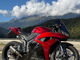 2008 Honda CBR 600RR, красный, 430000 рублей, вид 1