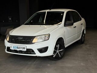 2018 Lada (ВАЗ) Granta I, белый, 378600 рублей, вид 1