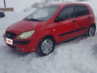 2009 Hyundai Getz I Рестайлинг, красный, 333000 рублей, вид 2