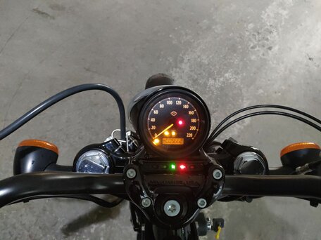 2019 Harley-Davidson XL1200, оранжевый, 1450000 рублей, вид 5