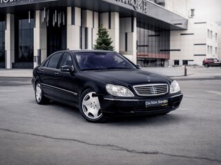 2002 Mercedes-Benz S-Класс 600 Long IV (W220), чёрный, 9800000 рублей, вид 3