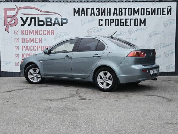 2008 Mitsubishi Lancer X, зелёный, 750000 рублей - вид 3