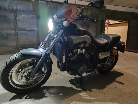 2002 Yamaha V-Max 1200, чёрный, 420000 рублей, вид 4