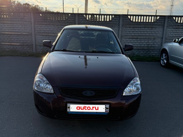 2008 Lada (ВАЗ) Priora I, пурпурный, 250000 рублей - вид 1