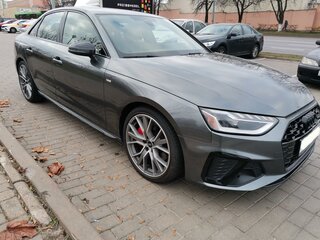 2022 Audi A4 45 TFSI V (B9) Рестайлинг, серый, 3990000 рублей, вид 4