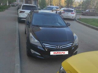 2016 Hyundai Solaris I Рестайлинг, чёрный, 250000 рублей, вид 1